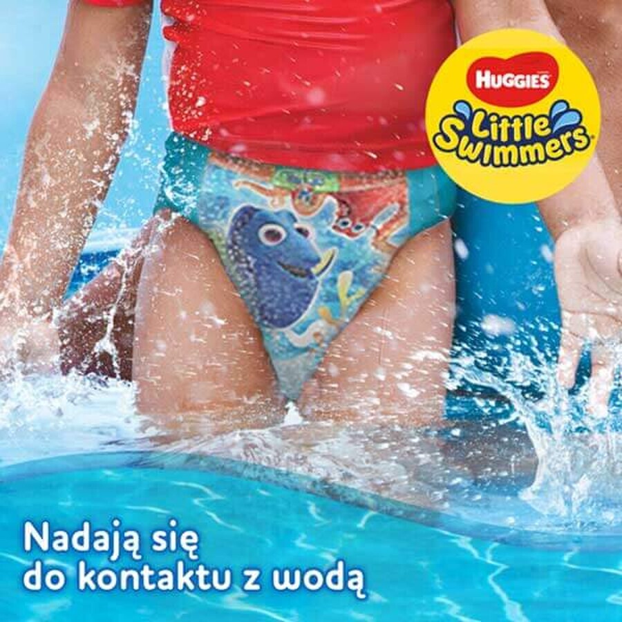 Huggies Little Swimmers, onderbroek, om te zwemmen, Where's Dory, maat 3-4, 7-15 kg, 12 stuks