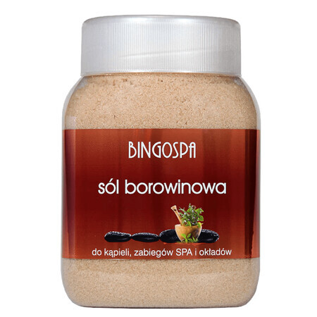 Bingospa, mud salt for baths, spa treatments and compresses, 1350 g