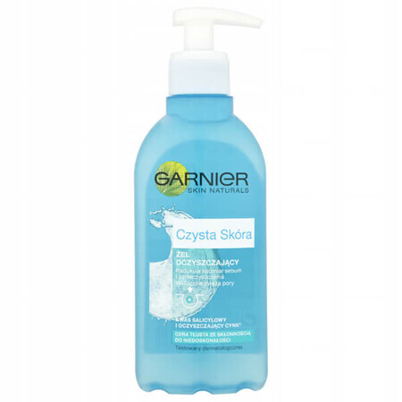 Garnier Clean Skin, poriën vernauwende zuiverende gel, 200 ml