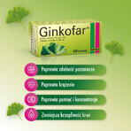 Ginkofar 40 mg, 60 tabletten