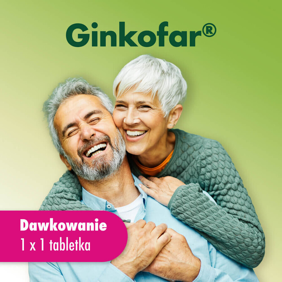 Ginkofar 40 mg, 60 tabletten