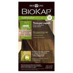 Biokap Nutricolor Delicato Rapid, colore per capelli, 7.0 biondo medio naturale, 135 ml