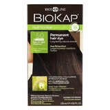 Biokap Nutricolor Delicato Rapid, hair color, 5.0 natural light chestnut, 135 ml