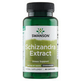 Swanson Extrait de Schizandra, citronnelle chinoise 500 mg, 60 gélules