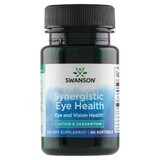 Swanson Synergistic Eye Health, Lutein and Zeaxanthin, 60 Capsules