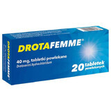 Drotafemme 40 mg, 20 filmomhulde tabletten