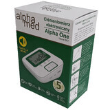 Alphamed Alpha One B07, tensiómetro electrónico de brazo con manguito de 22-40 cm