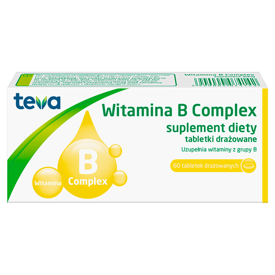 Teva Vitamine B-complex, 60 tabletten