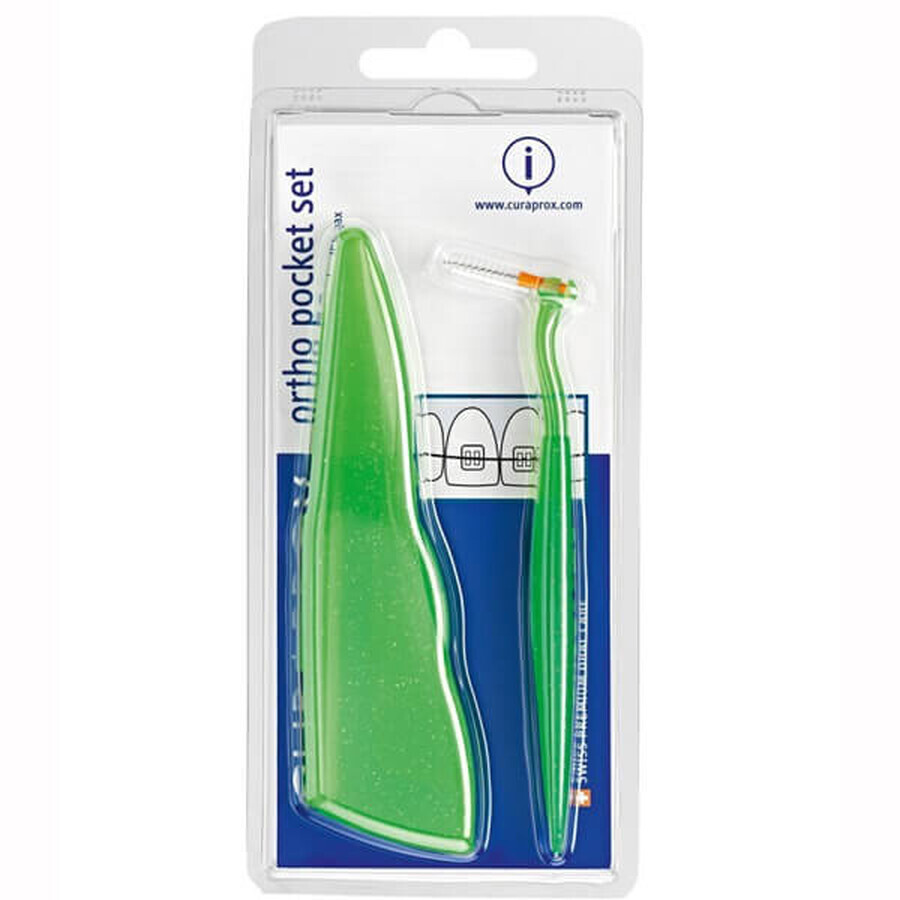 Curaprox Ortho Pocket Set, orthodontic pocket set, 1 pc