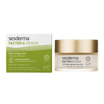 Kit Sesderma Factor G Renew, cremă de față întineritoare, 50 ml + ser întineritor, 30 ml