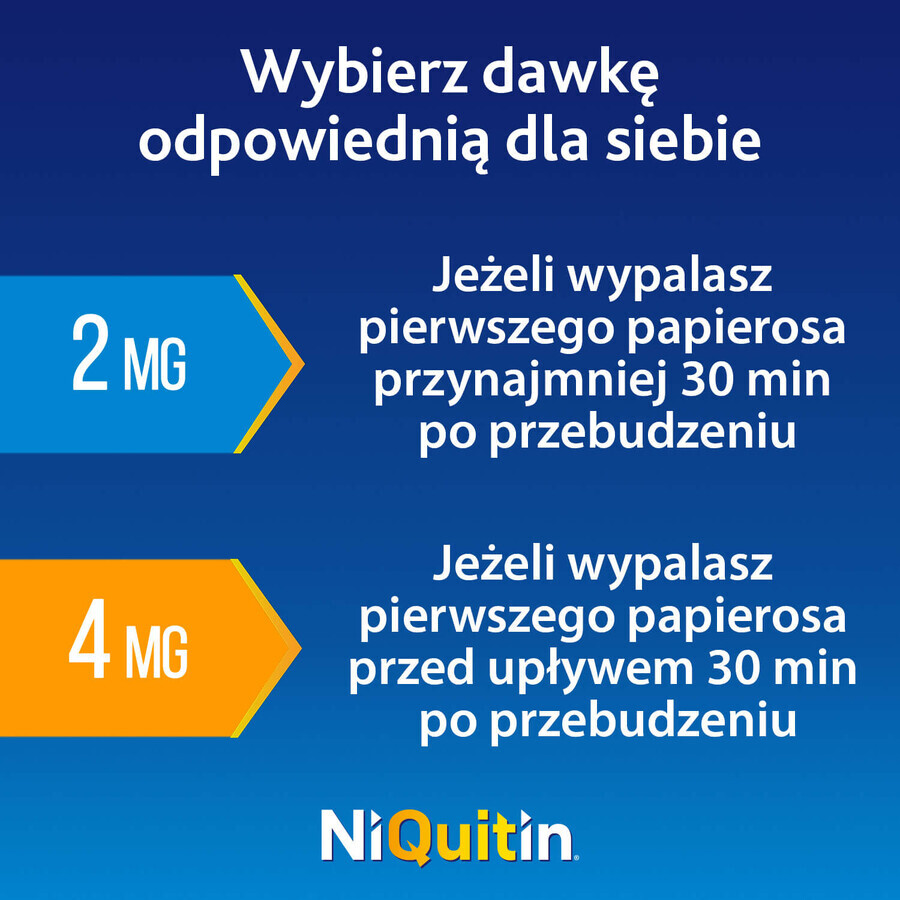 NiQuitin 2 mg, pepermuntsmaak, 72 zuigtabletten