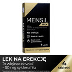 Mensil Max 50 mg, 4 chewable tablets