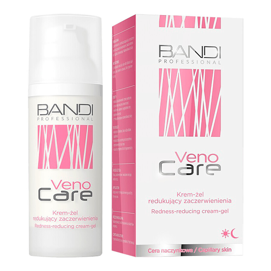 Bandi Veno Care, gel-cremă reducător de roșeață, 50 ml