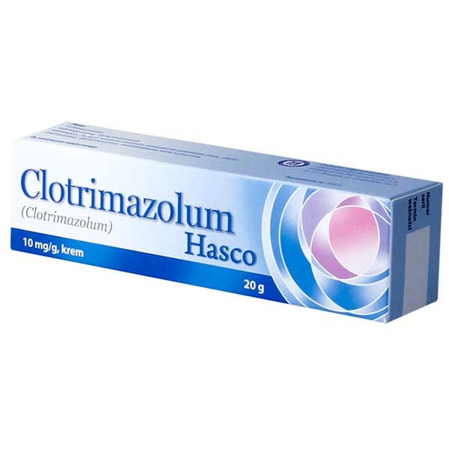 Clotrimazolum Hasco 10 mg/g, cream, 20 g