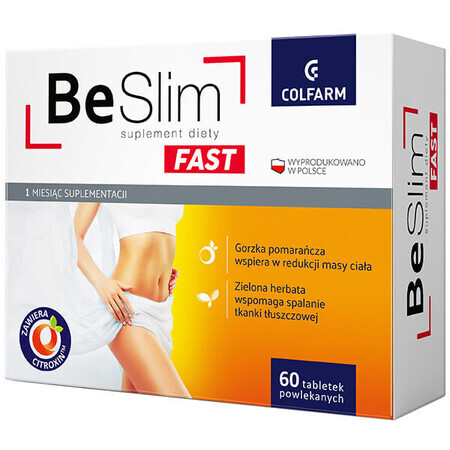 Be Slim Fast, 60 filmomhulde tabletten