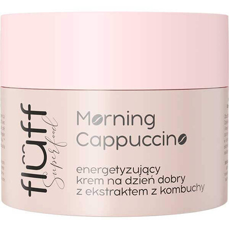 Fluff Superfood, crema facial energizante para los buenos días, Morning Cappuccino, 50 ml