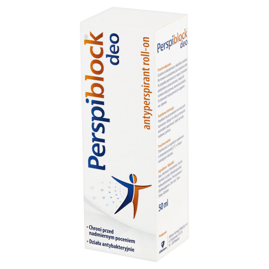 Perspiblock Deo, Roll-on, 50 ml