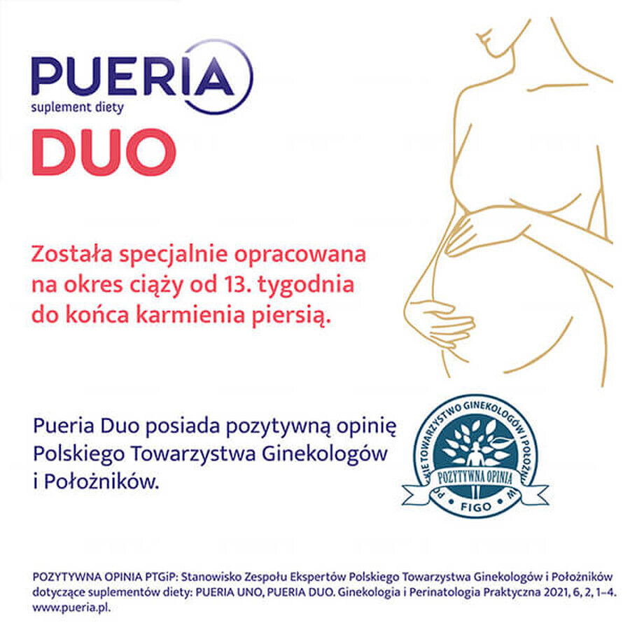 Pueria Duo, 90 capsules