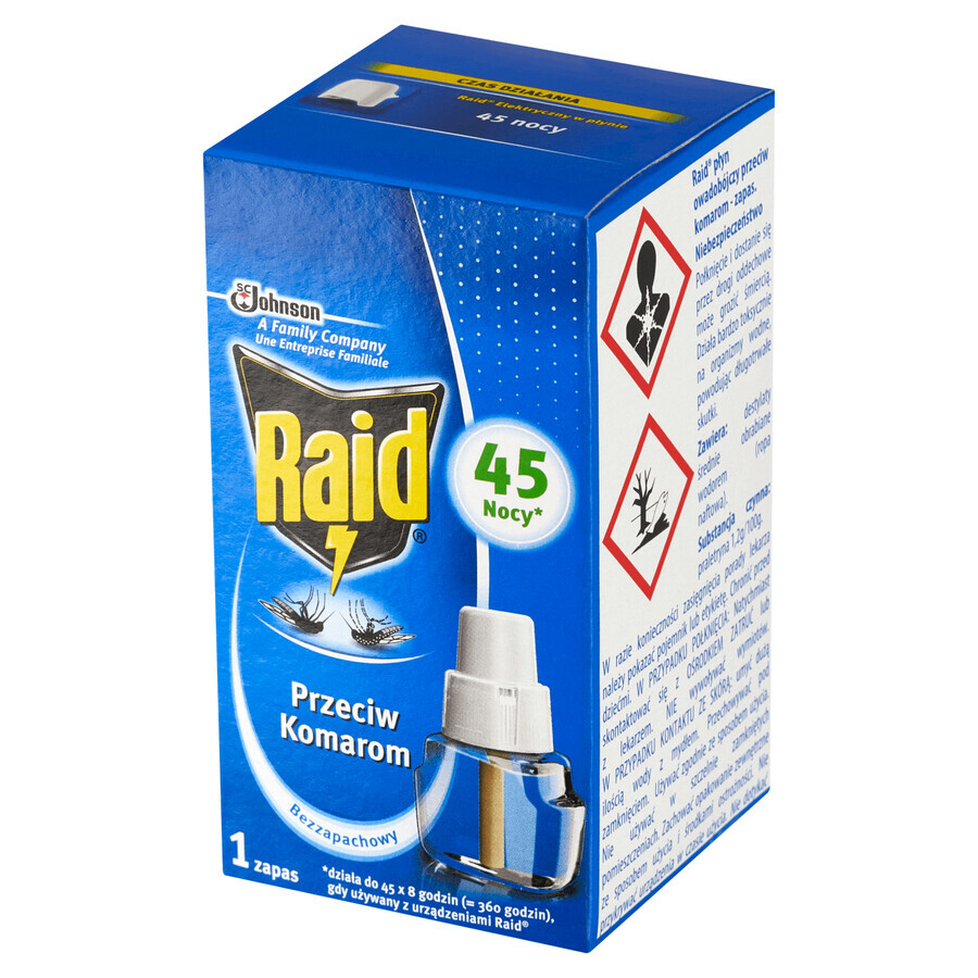 Raid, Insektizid zur Mückenabwehr, Ersatz, 27 ml