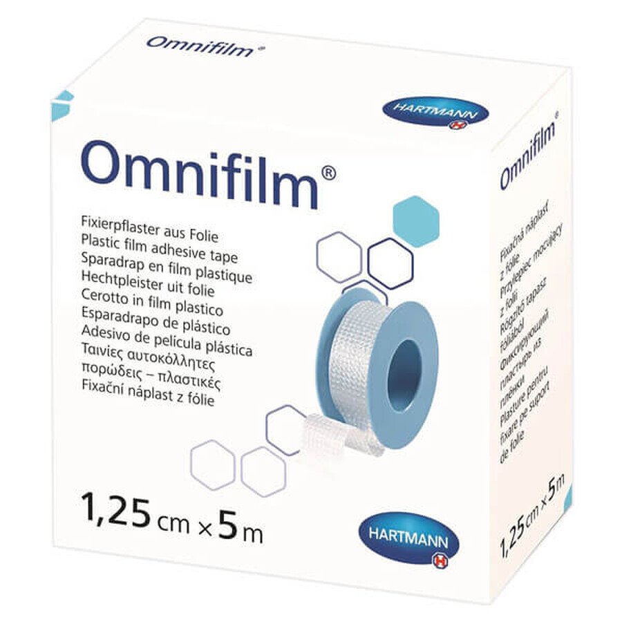 Omnifilm, adhesive film, 1.25 cm x 5 m, 1 pc