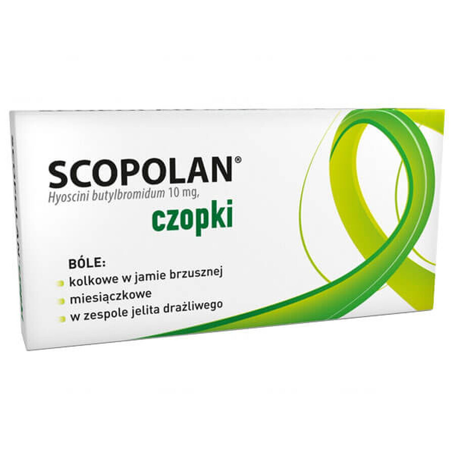 Scopolan 10 mg, zetpillen, 6 stuks