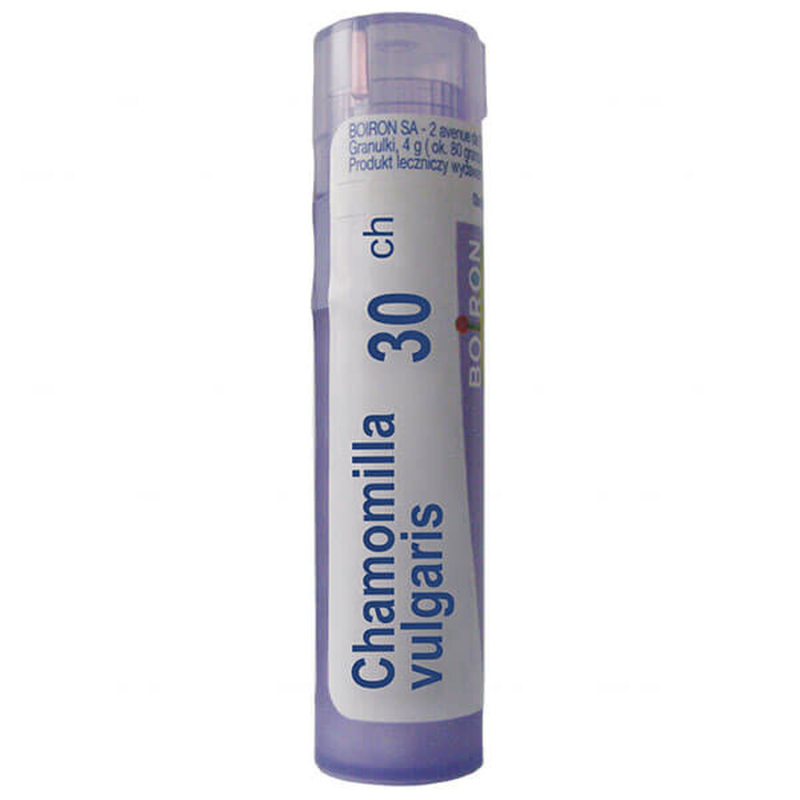 Boiron, Chamomilla vulgaris 30 CH, korrels, 4 g