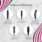 Eveline Cosmetics Mega Size Lashes, verlengende en verdikkende mascara, zwart, 10 ml