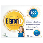 Biaron D, vitamine D 800 IE, 90 afneembare capsules