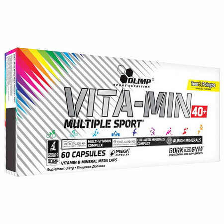 Olimp Vita-Min Multiple Sport 40+, 60 Kapseln