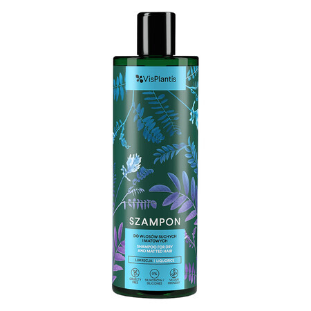 Vis Plantis Herbal Vital Care, shampooing pour cheveux secs et ternes, 400 ml