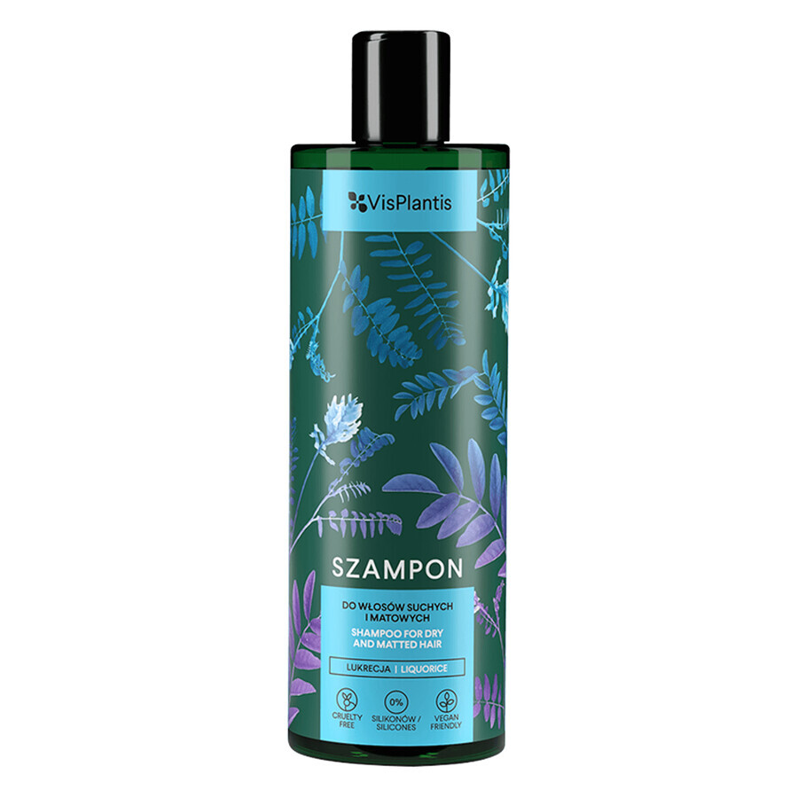 Vis Plantis Herbal Vital Care, shampooing pour cheveux secs et ternes, 400 ml