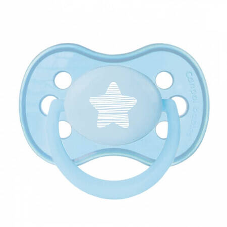 Canpol Babies Round Silicone Pacifier Pastelove Size C After 18 Months 1pc