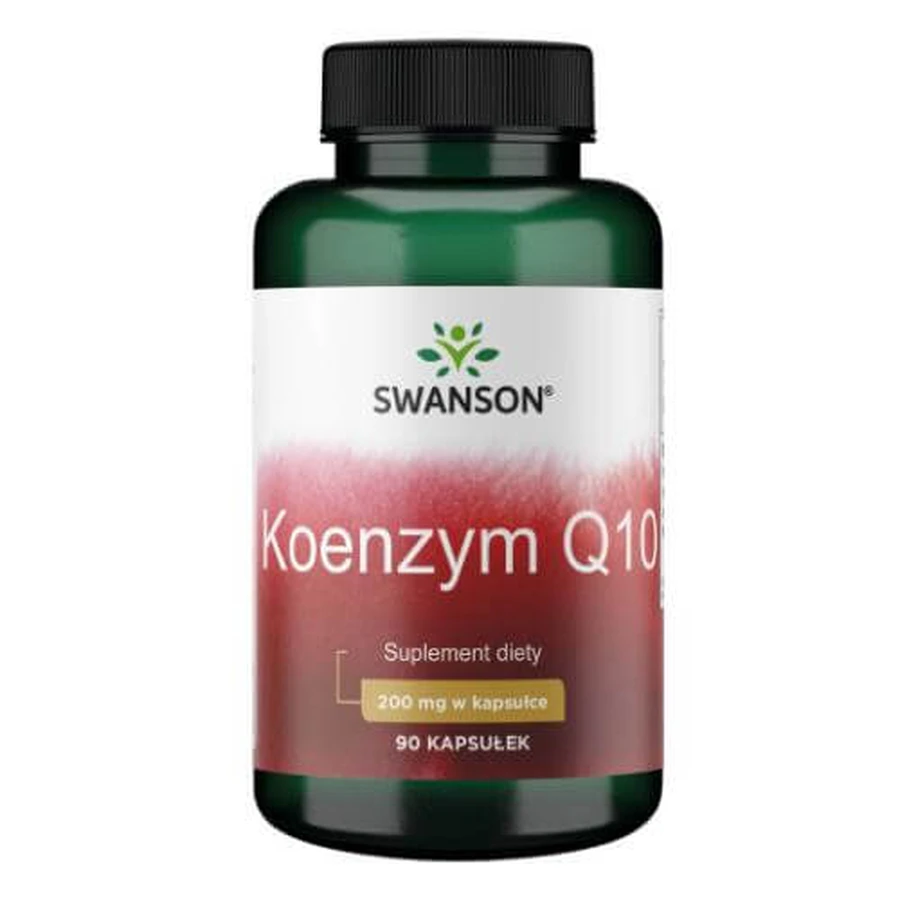 Swanson CoQ10, koenzym Q10 200 mg, 90 kapsułek: ceny i cechy