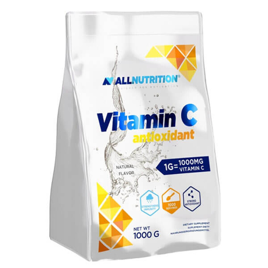 Allnutrition Vitamina C Antioxidant, vitamina C 1000 mg, 1000 g