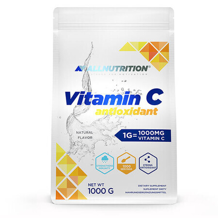 Allnutrition Vitamina C Antioxidant, vitamina C 1000 mg, 1000 g