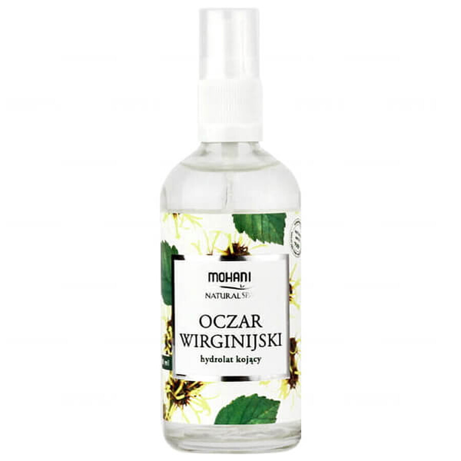 Mohani Natural SPA, idrolato di amamelide, lenitivo, 100 ml