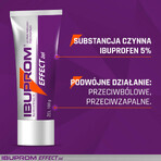 Efecto Ibuprom 50 mg/ g, gel, 100 g