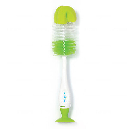 BabyOno, brush for bottle and teat, green, 1 pc.