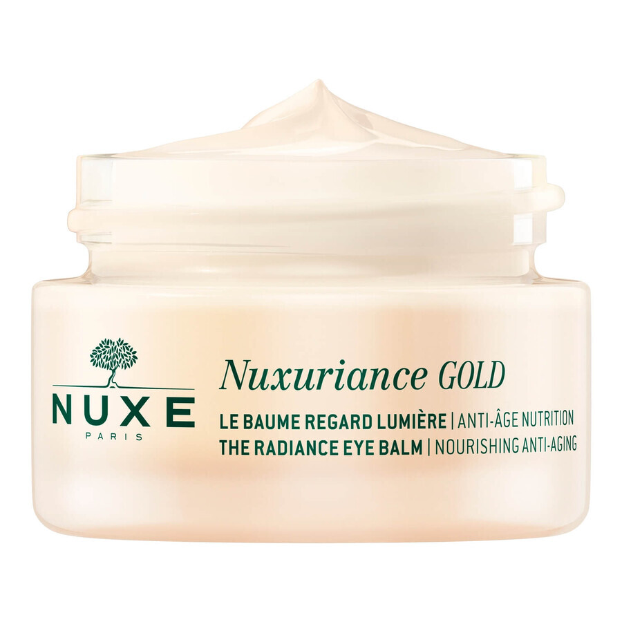 Nuxe Nuxuriance Gold, Verhelderende oogbalsem, droge huid, 15 ml