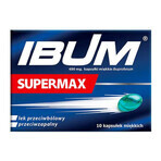 Ibum Supermax 600 mg, 10 Weichkapseln