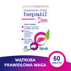 Hepatil Slim, 60 tablets