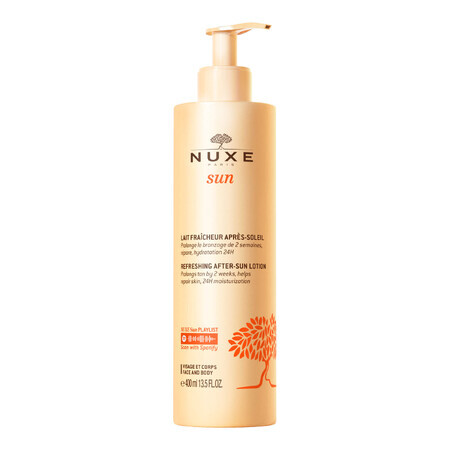 Nuxe Sun, refreshing after-sun lotion for face and body, 400 ml