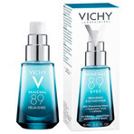 Vichy Mineral 89 Eyes, herstellende huidversterkende crème voor onder de ogen, 15 ml