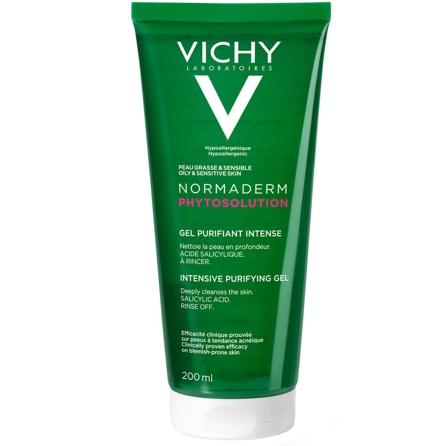 Vichy Normaderm Phytosolution, deep cleansing gel, 200 ml