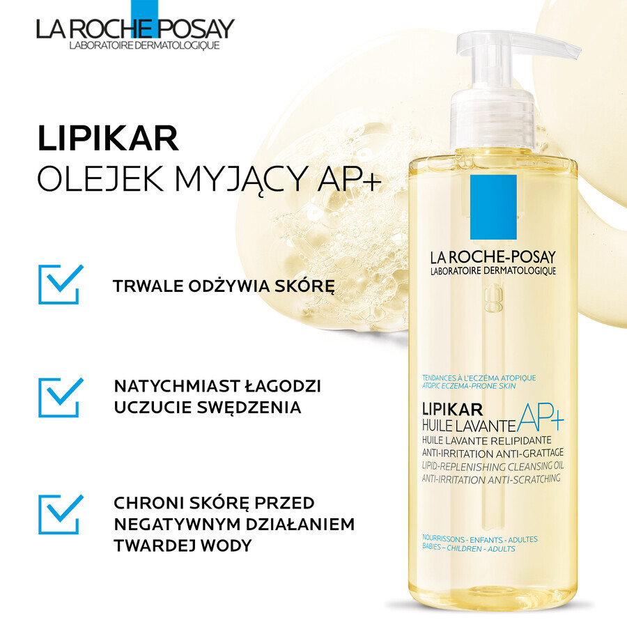 La Roche-Posay Lipikar AP+ Lipid Replenished Cleansing Oil Against Skin Irritations 750ml