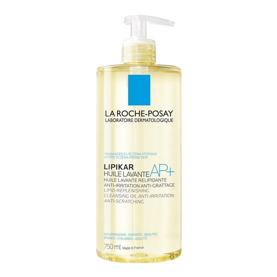 La Roche-Posay Lipikar AP+ Lipid Replenished Cleansing Oil Against Skin Irritations 750ml