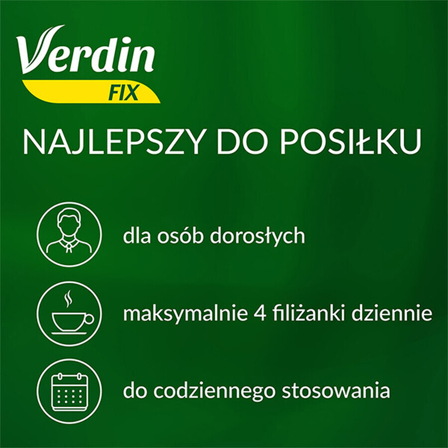 Verdin Fix cu Earl Grey, 20 pliculețe