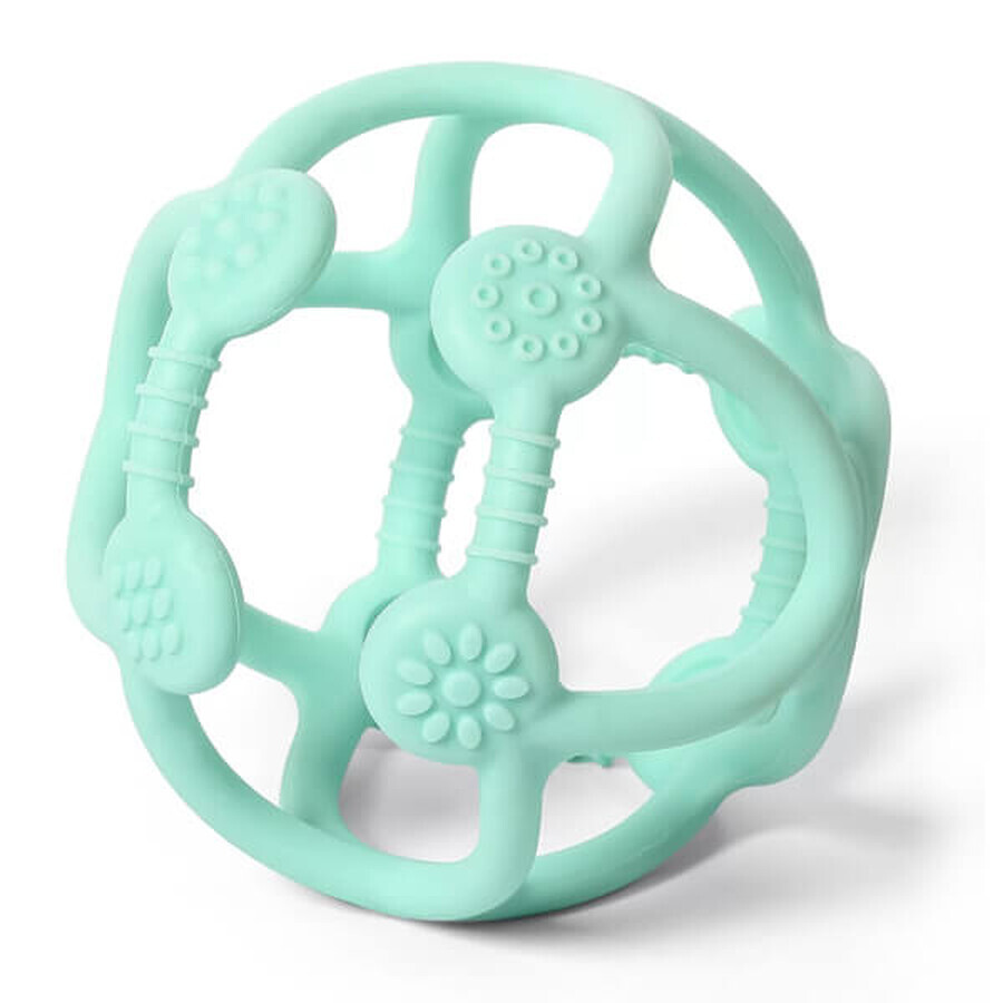 BabyOno Ortho, silicone, mint, from birth, 1 pc.