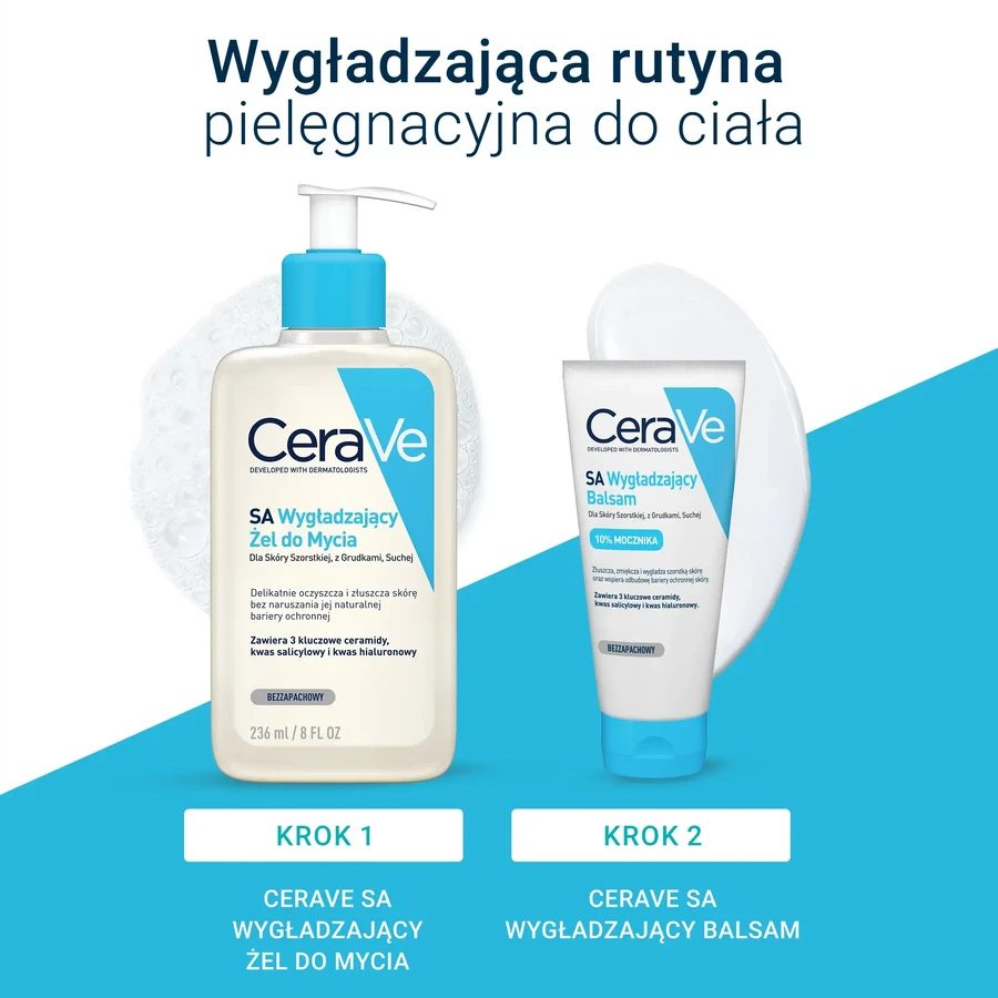 Gel de curățare anti-rugozități CeraVe, piele uscată și aspră, 236 ml, L'Oréal