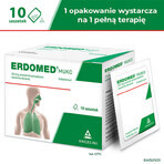 Erdomed Muko 225 mg, poeder voor orale suspensie, 10 sachets